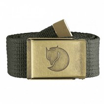 피엘라벤 캔버스 브라스 벨트 Canvas Brass Belt 4cm (77297), BLACK/ONE SIZE, Black:One Size