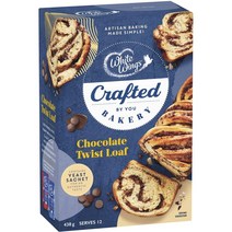 화이트윙스 크래프티드 초콜릿 트위스트 로프 438g White Wings Crafted By You Bakery Chocolate Twist Loaf, 1팩