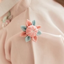 하랑한복 남아 장신구 도령모(색상다양) 길이조절핀(한세트-2개)