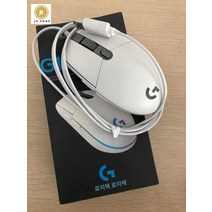 게이밍마우스 패드 게이밍 무선 컴퓨터마우스, 올 뉴 정품 G102 2세대 화이트 유선 마우스 실물, 공식 표준배치