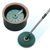 에코너-T4 스핀워시 막대물걸레 극세사걸레 바닥청소 거실청소 방청소, 그린