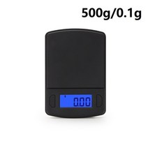 이유식저울 주방 음식 베이킹 카페 디지털 저울 휴대용 100g 500g0.01g 전자 무게 균형 고정밀 보석 캐럿, 500g 0.1g