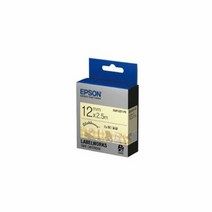 엡손 테이프 카트리지 SGR12EY(12mm Yellow Black), 단품