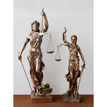 법률사무소 정의의 여신상 조각상 평등 변호사 장식품, 26cm