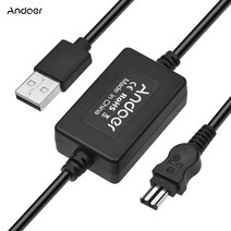 andoer 5v usb ac-l15 전원 공급 장치 어댑터 케이블 캠코더 충전 케이블 교체 sony ac-l10 ac-l10a ac-l10b ac-l10c