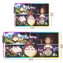 rgb 장패드 MRGLZY-대형 USB 게임 홈 마우스 패드 빛나는 RGB 램프 카와이 사무실 인터넷 카페 키보드, 04 9_01 Thickness 3MM