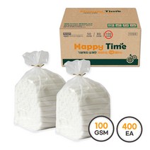 해피타임 100g덕용물티슈 물수건 업소용물티슈, 400매입, 1개