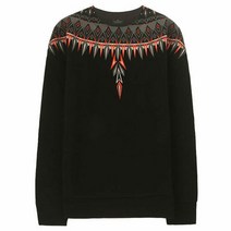 마르셀로불론 19FW CMBA009F195060041088 노르웨지안 윙 크루넥 맨투맨 블랙멀티컬러 남성 맨투맨 TR 19FWCMBA009F195060041088