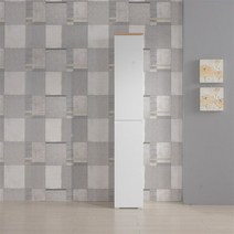 [천삼백케이] [도도가구] 딕트 틈새수납장1800, 화이트
