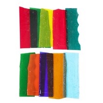 200g 스테인드 글라스 스크랩 DIY 공예 유리 모자이크 취미 재료 공급 업체 조각, 06 Transparent Mix 2_01 불규칙한