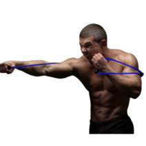 히만테스 근력운동밴드 섀도우 쉐도우복싱 운동용고무밴드 밴드운동 (옐로우 블루 블랙 15bl / 25bl/ 35bl), 블랙(35)