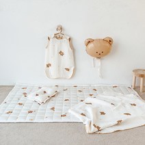 돗투돗 시원한 아기 쿨매트 신생아 침대 인견 쿨 패드 여름 이불, 인견 쿨 패드_데이지돗꼼