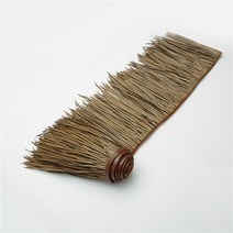 모조 인조 볏짚 지붕 지푸라기 처마 원두막 갈대 플라스틱 밀짚 시골 동남아 테라스 레트로, 빨대 회색 1m 길이 x 0.5m폭