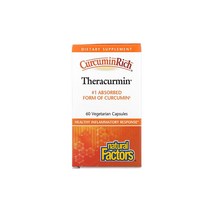 Natural Factors CurcuminRich Theracurmin 식물성 캡슐 60