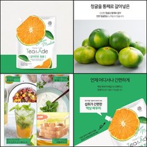 갈아만든 청귤차 파우치 타먹는 음료베이스 홈카페재료 건더기없는 국내산 과일청, 500g x 1팩