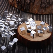 비즈공예 원석 실버 바 블록 순수 Ag 스크랩 요소 컬렉션 DIY 쥬얼리 가공 diy 실험실 재료 액세서리, 02 9.6 to 10g  Ag9999