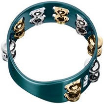 Toca TCT10-GN ColorSound Tambourine - Green null, -inch