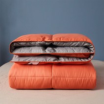 가벼운 오리털 이불 겨울이불 누빔 거위털 구스배게 호텔배게 구스다운 헝가리구스 화이트, 귤회색