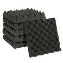 흡음판 흡음판넬 흡음재 25x25x5cm 방음 폼 에그 크레이트 스튜디오 어쿠스틱 처리 프로파일 웨지