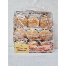 신라명과 참깨 햄버거빵 70g x 12개입, 12개