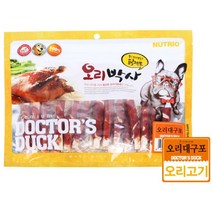 박사 강아지밥 오리 대구포 개간식 육포 300g 노견 노령견 반려견 건조, 1개