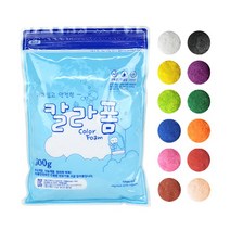 (대한) 칼라폼 클레이 500gX1팩 지퍼팩 컬러 볼클레이, 보라색, 1팩