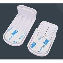 아기 서랍장 수납대 옷장 잠금장 안전용품 문열림방지, 1개, 화이트