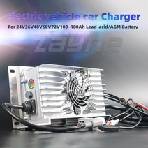 공장 직접 판매 방수 자동차 충전기 24V 36V 60V72V 골프 카트 선박 AGM 리드 산 성 배터리, 04 48V25Amp Charger_02 EU