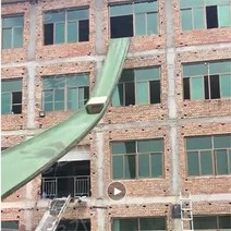 화물 상하차 이동 슬라이드 천 2층 공장 3층 물류하역 천막, 2x6m(슬라이드)