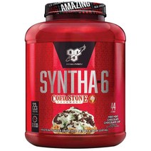 BSN SYNTHA-6 BSN 신타6 콜드 스톤 크리머리 단백질 벌스데이 케이크 리믹스 1.17kg, 1개, 1