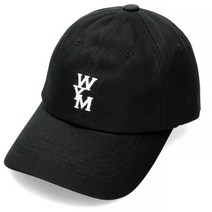 [우영미] 23FW 로고 엠브로이드 볼캡 W233AC51991B