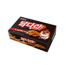 농심 닭다리핫숯불바베큐 66g X 8개