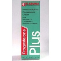 USKORNER 카루나 프로게스테론 황체 호르몬 크림 2온스 Progesterone Plus 남녀공용 젊음유지, 호르몬크림2온스, 1개