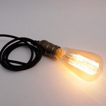 에디슨 백열전구 ST64 60W SG, 1개