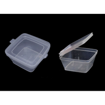 피크닉하우스 일체형 사각 소스통 TSQ, 25개, 단품