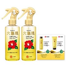 오시마 츠바키 헤어 미스트 180mL x 2개(+샘플), 2개입(+헤어에센스샘플)개