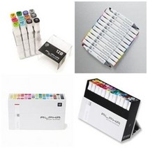 알파 브러쉬 마카 12색 36색 60색 세트 스케치마카 / 옵션선택, 브러쉬마카 60색