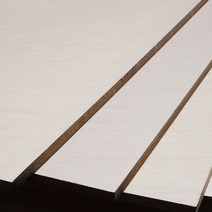 큐브프레임 두께18mm 바닐라마블 하이그로시판재 PET합판 MDF목재, 테두리:아이보리모데나