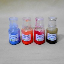 열변색물감 시온물감 수성용, 저.체.고 혼합30ml 4종