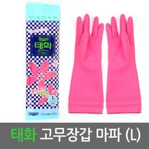 태화 고무장갑 마파 핑크 L사이즈, 2개, 대(L)