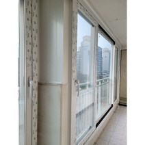 KCC창호 발코니 단창 뉴프라임 VBF140 24mm 로이 복층유리 자동잠금핸들 작은 창문, 규격, 1000×1500