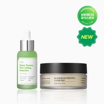 성분에디터 장영란의 모공 케어 2종 (그린토마토 포어 리프팅 앰플 플러스 30ml+ 블랙헤드 멜팅 클리... 255169