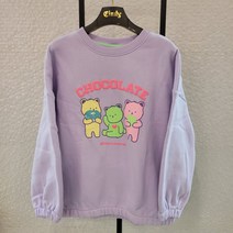 신디키즈(강북점) 스커트나 오버롤과 코디하면 잘 어울리는 기모 맨투맨~~ 캐릭터 POP 맨투맨 CIMA21N05