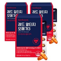 뉴트리원) 임영웅 레드알티지오메가3 1 050mg x 30캡슐 벨기에산 크릴오일, 3개