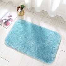도매 바닥 매트 카펫 간단한 주방 욕실 도어 매트 욕실 미끄럼 방지 매트 흡수성 발 매트, Blue