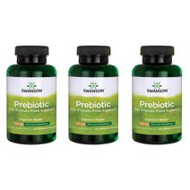 Swanson - Prebiotic 스완슨 프리바이오틱스 750mg 120정 3팩
