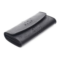 SCOAN 리얼 악어가죽 미니 3단장지갑 1029