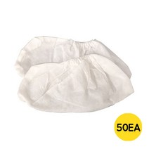 녹색 작업보호복 일회용 부직포 덧신 50개