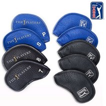 [피지에이투어]PGA TOUR 더 플레이어스 골프 아이언 헤드 커버 9, 단품