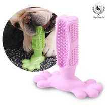 딩동펫 반려동물 셀프 덴티칫솔 중형, 색상:덴티칫솔 핑크 중형